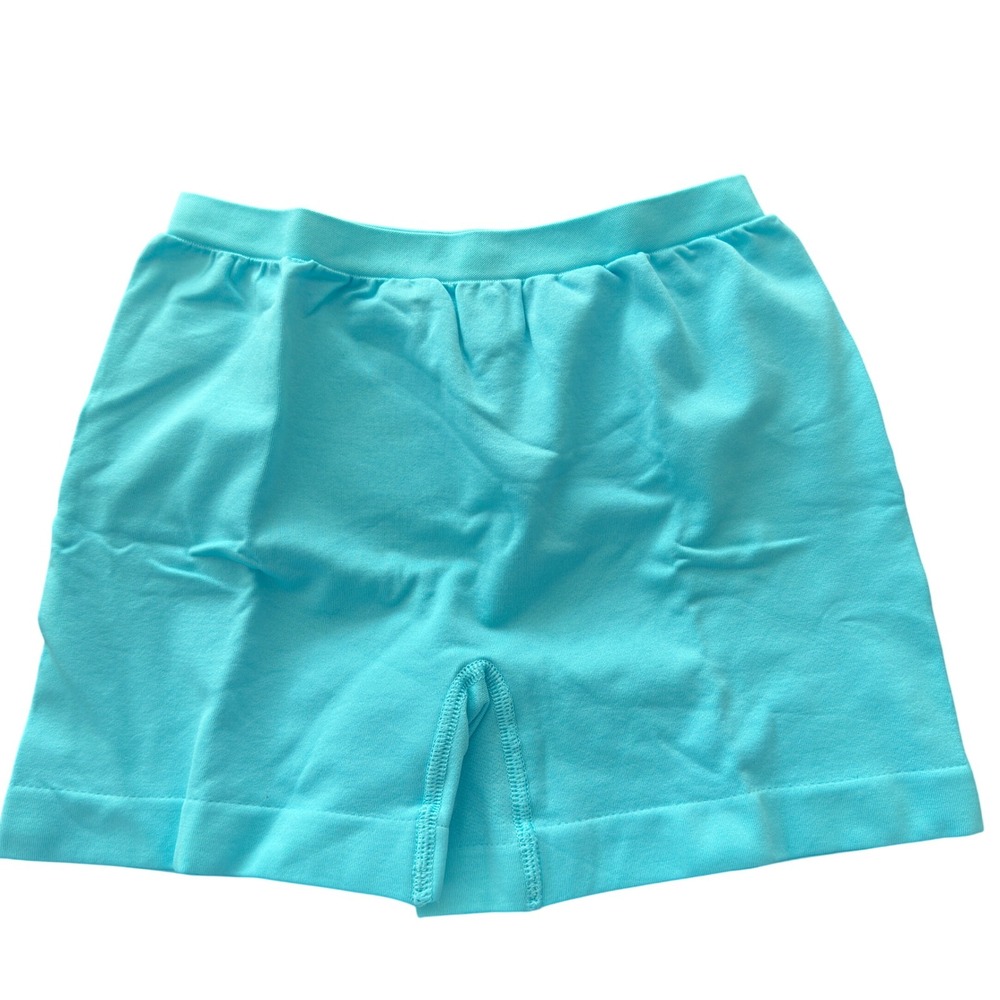 Victoria's Secret Vintage Y2K Seamless Bike Shorts Seabreeze Blue NIP 2003 S